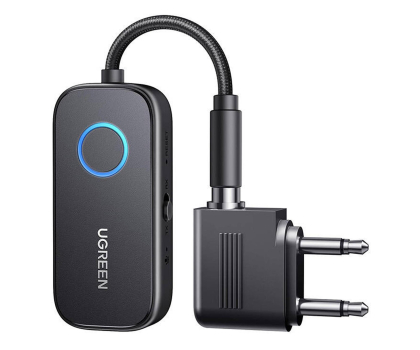 Adapter Bluetooth UGREEN Odbiornik BT 5.3 CM671 mini jack 3.5mm + adapter samolotowy